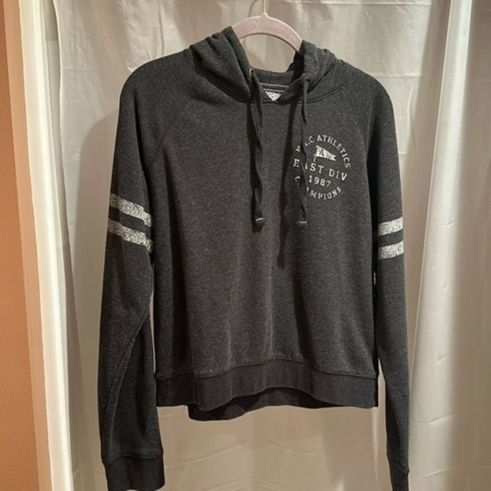 Women’s size L Aeropostale pullover hoodie dark grey